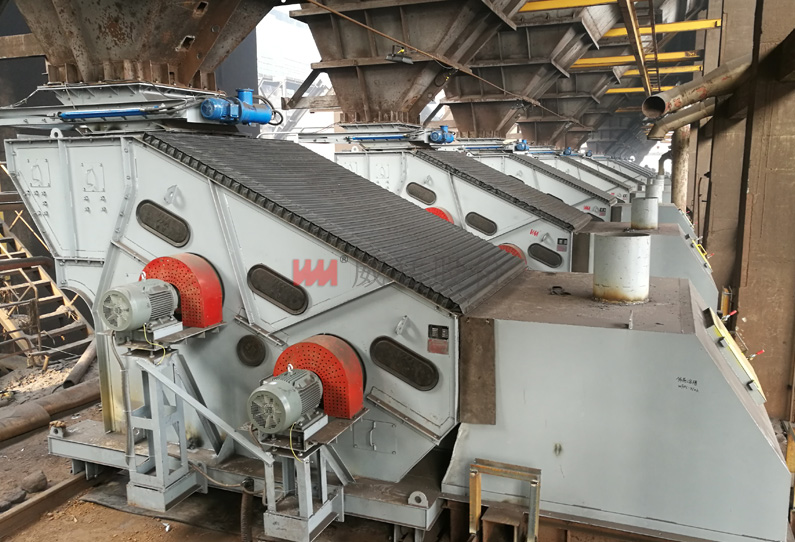 山西某鋼廠復(fù)頻篩使用現(xiàn)場