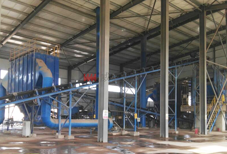 建筑垃圾處理生產(chǎn)線-湘潭項目現(xiàn)場